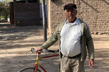 Mallea tiene 80 años y es jubilado de la municipalidad de Jáchal